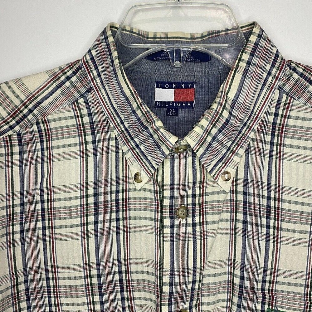 Tommy Hilfiger Men's XL Long Sleeve Button Down